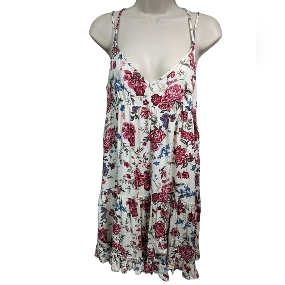 AE Tiered Babydoll Dress Sz M